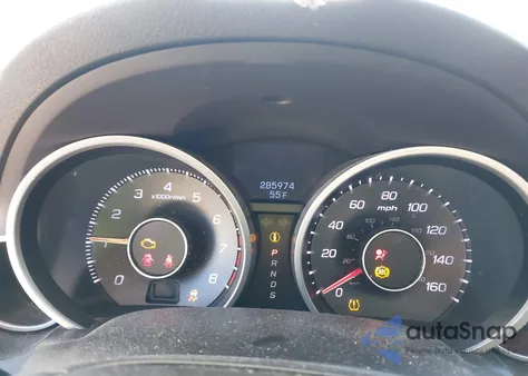 2012 Acura Tl 3.7 из США, поврежденный, VIN 19UUA9F77CA000861